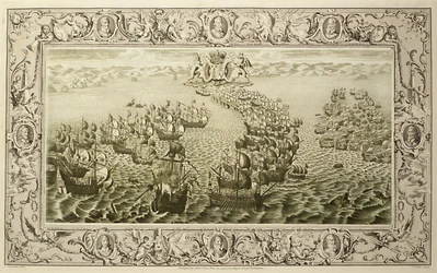 Armada (gravure van een wandtapijt)